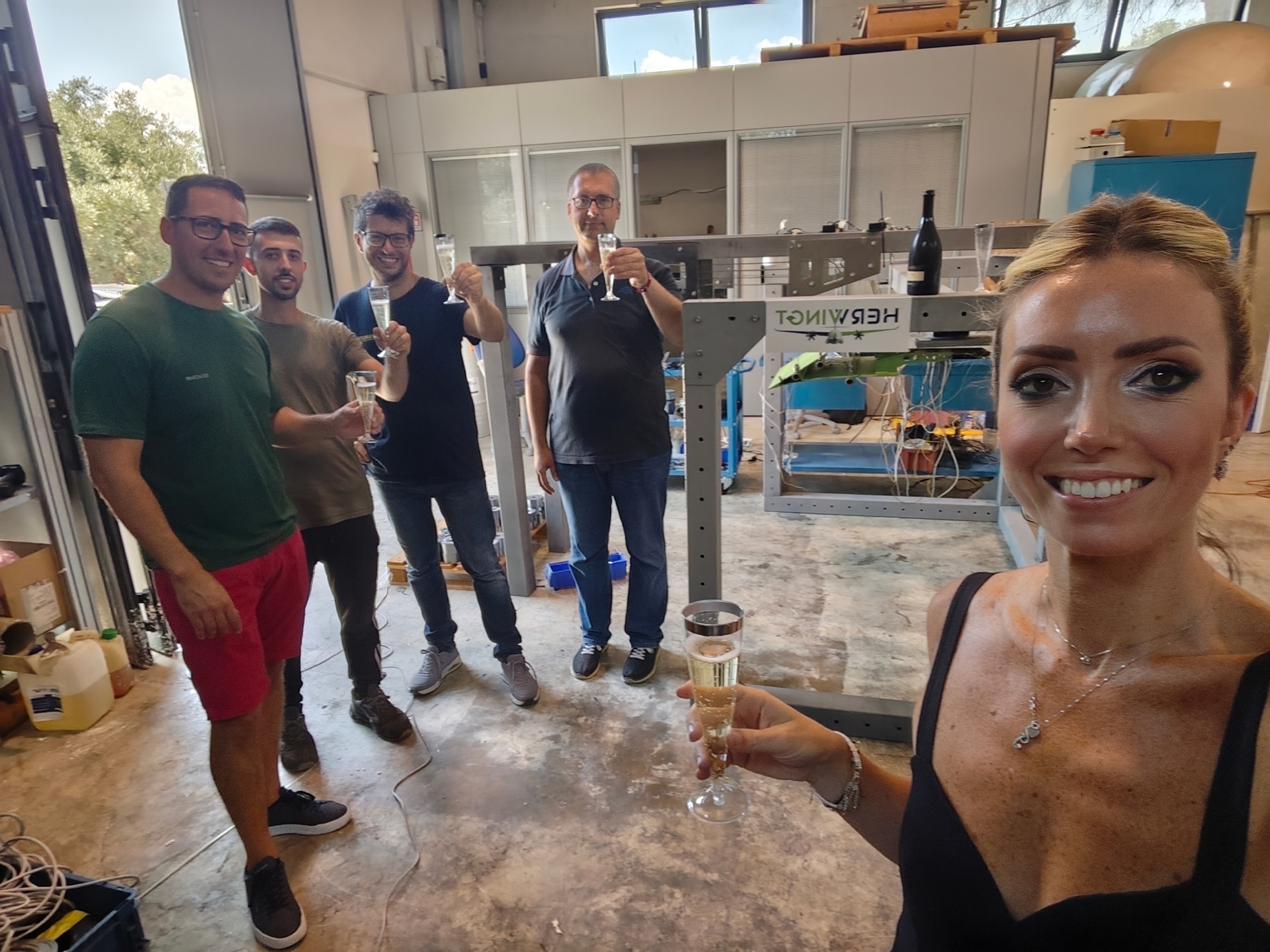 Cheers moment
