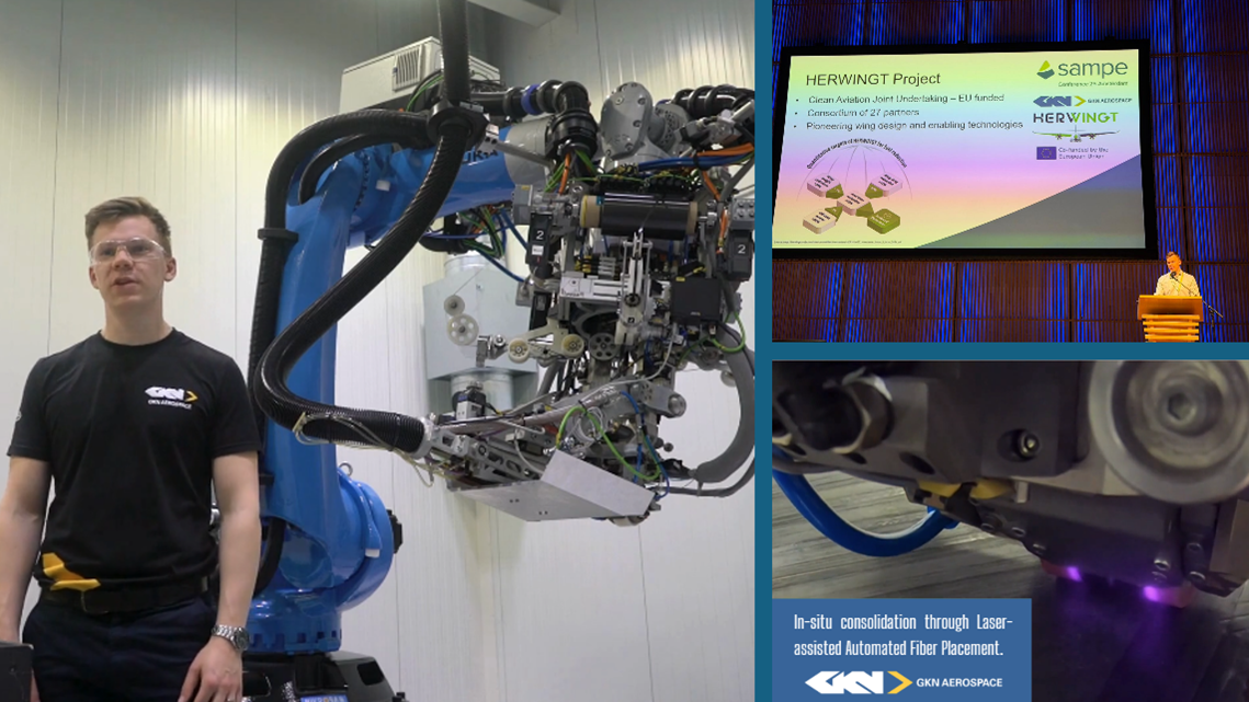 HERWINGT demo showcased at SAMPE EUROPE 2025